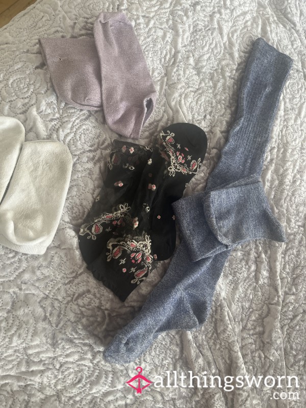 Worn & Stained Socks…
