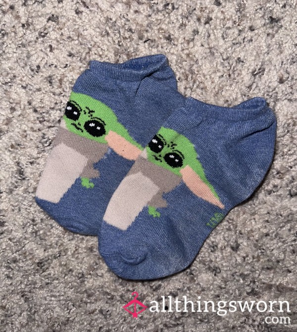 Worn Star Wars Ankle Socks