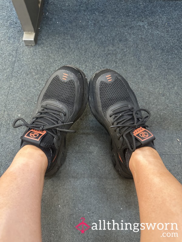 Worn Stinky Work Trainers