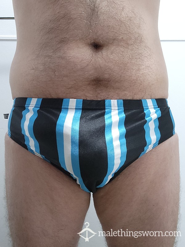Worn Striped Aussieb*m Sp**dos