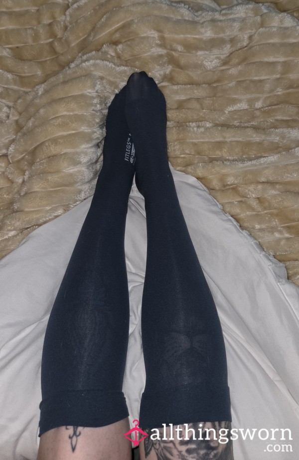 Worn Surgical Stockings