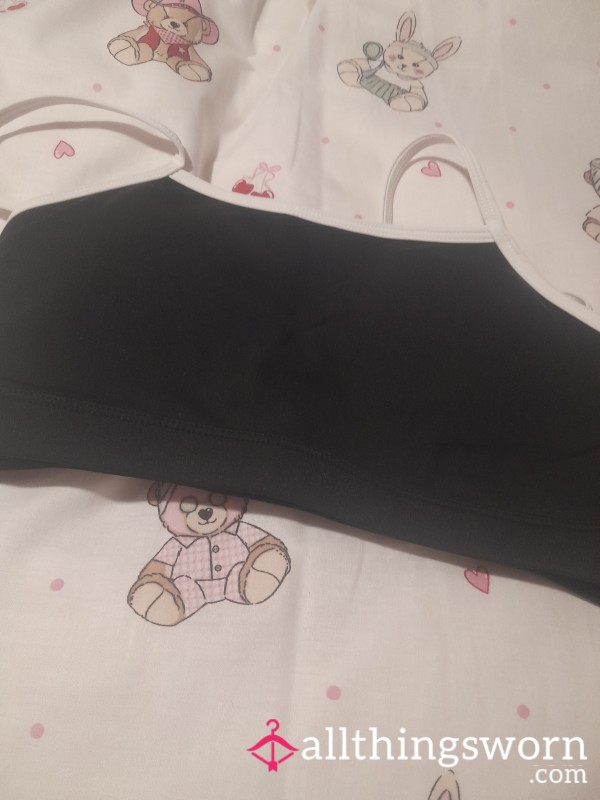 Worn Sweaty Gym Top