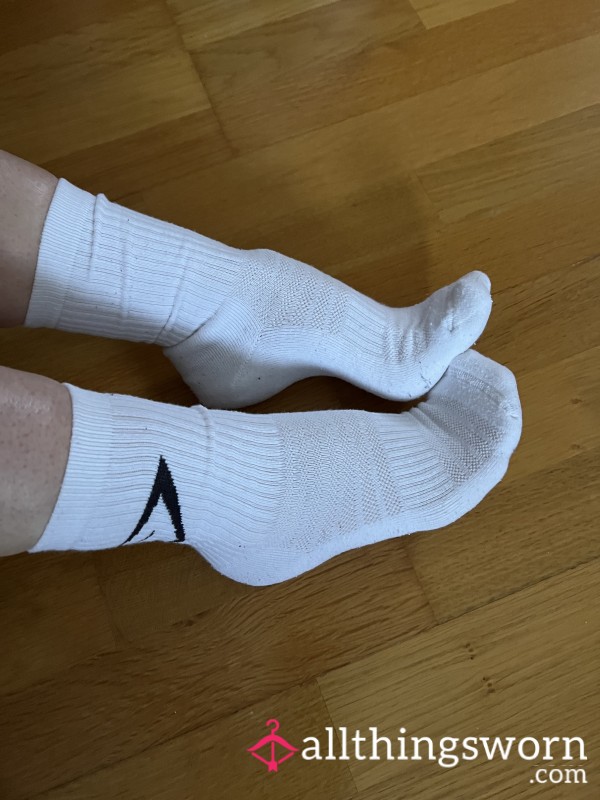 Worn, Sweaty Gymshark Socks