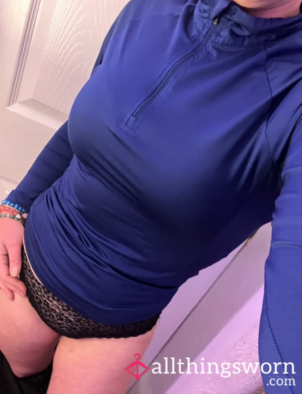 Worn Sweaty Horse Riding Base Layer