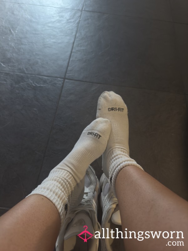 Worn Sweaty Hot Gym Socks