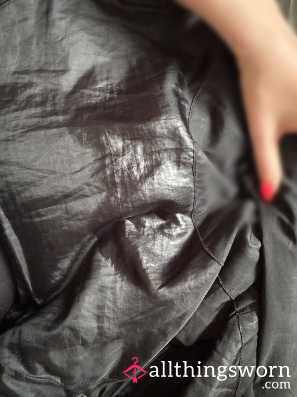 Worn Sweaty Puffer Coat