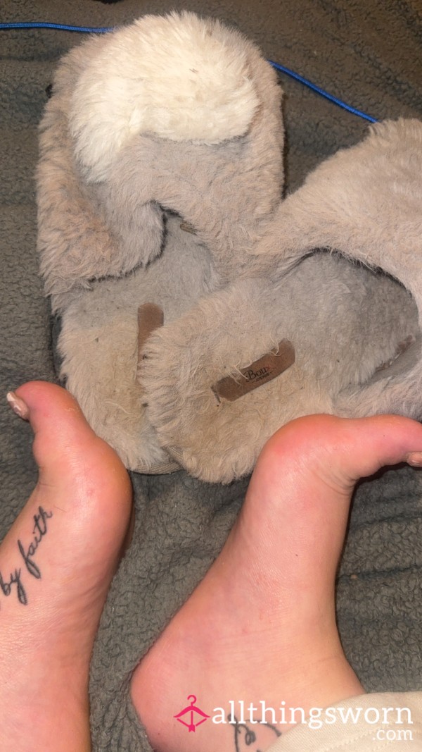 Worn Sweaty Slippers