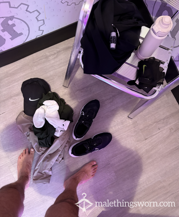 Worn Sweaty Socks After The Gym
