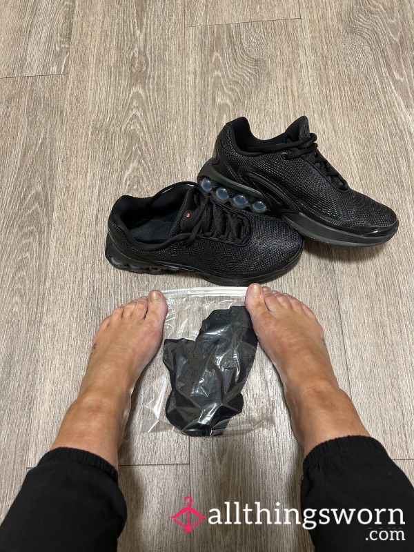 Worn, Sweaty, Stinky, Fake-Tan Socks