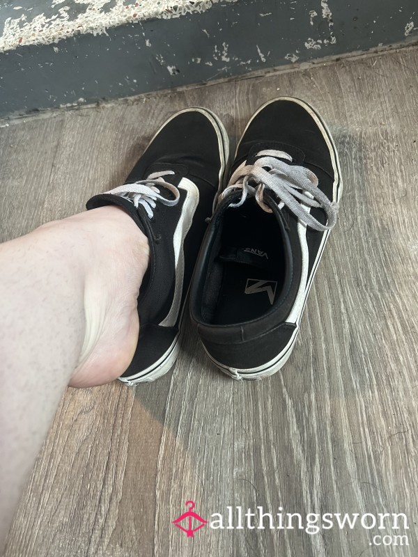 Worn Sweaty Vans