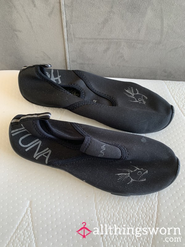 Worn Swim Shoes
