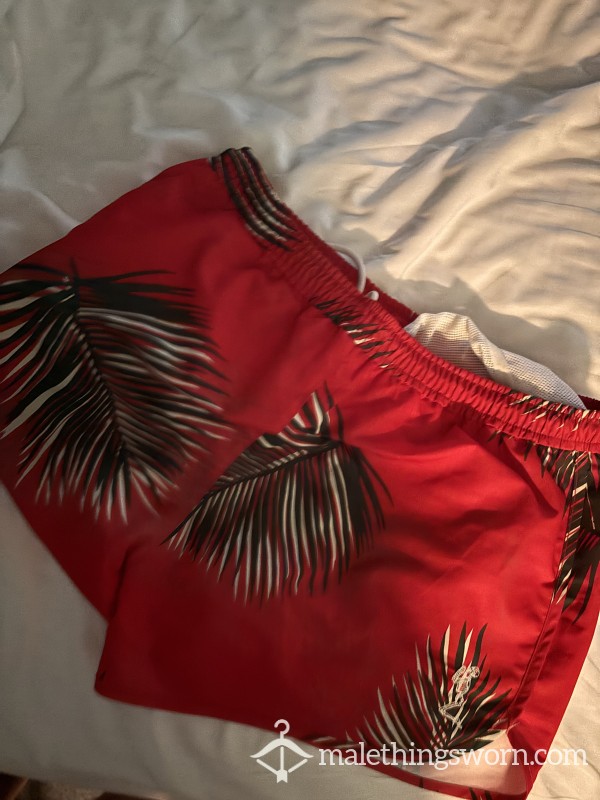 Worn Swimming Shorts From Gym Daddy