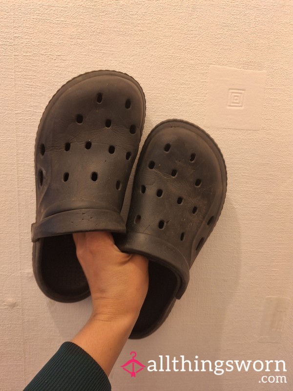 Worn Temu Crocs