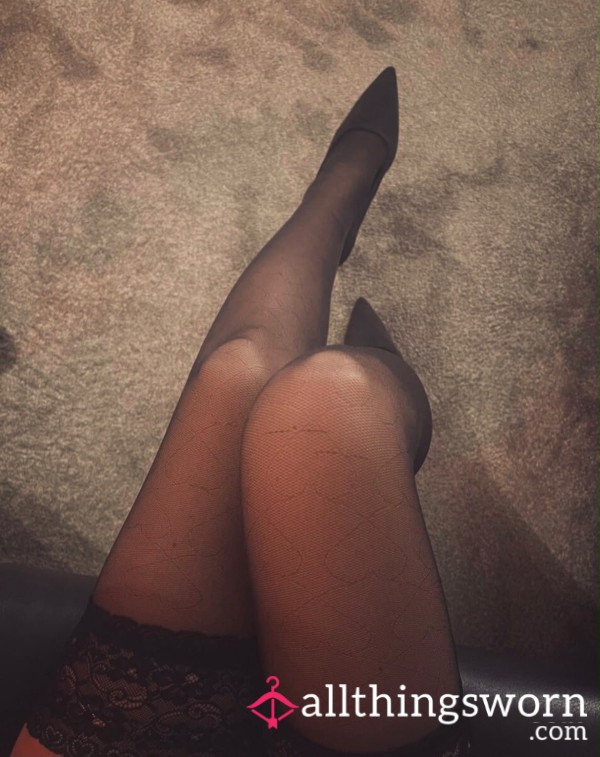 🖤 Worn Thigh-High Stockings Available 🖤
