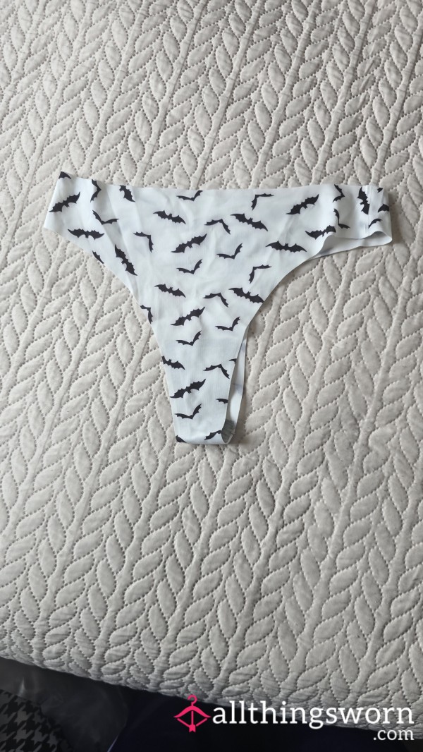 Worn Thong. My Scent. Your Shame
