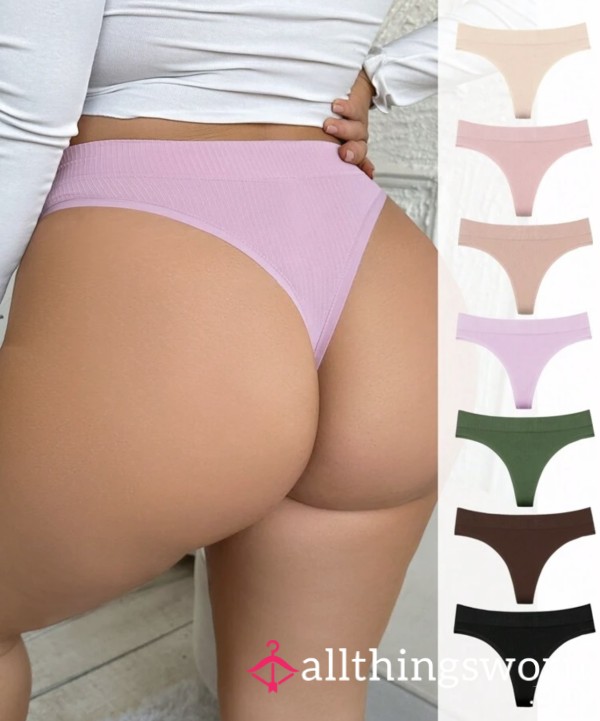 Worn Thong Panties 💦
