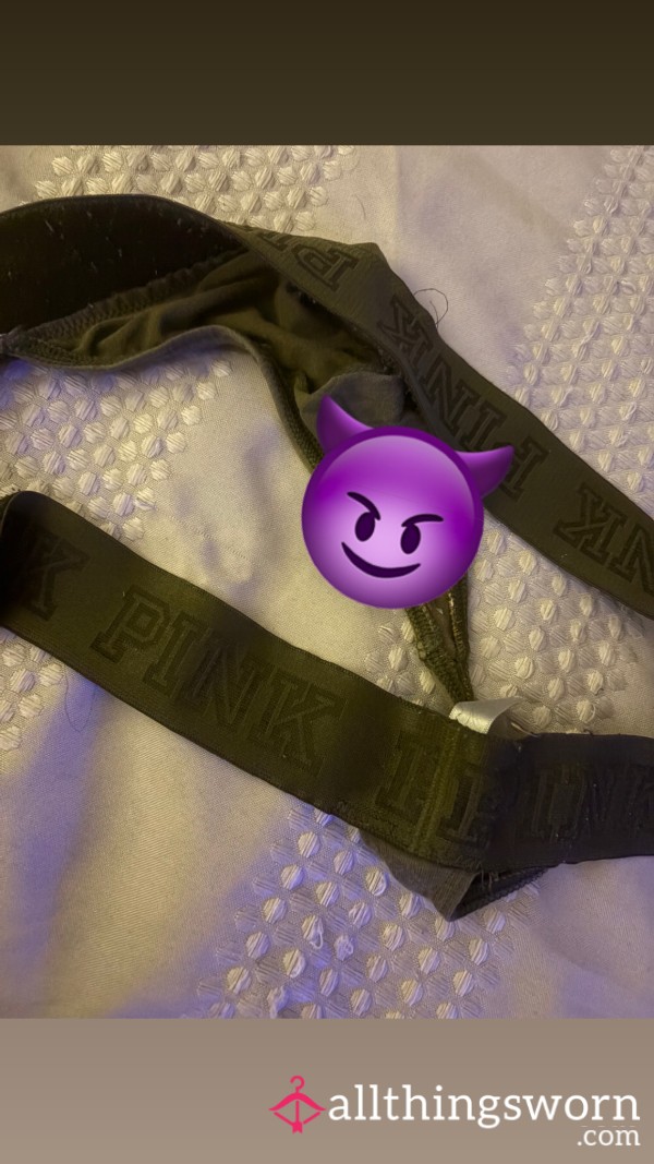 Worn Thong With Creamy Surprise😛