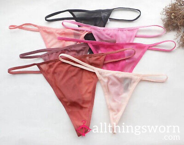 WORN THONGS🩷