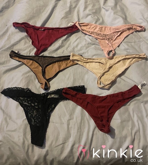 WORN THONGS 💋