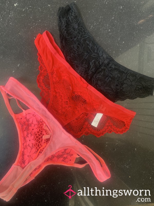 Worn Thongs & Brazilian Style Panties