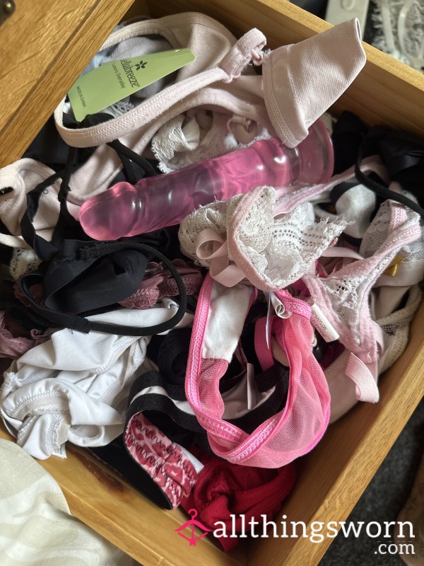 Worn Thongs (for As Long As U Like)😈