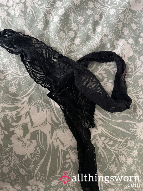 Worn Thongs For Over 24 Hours