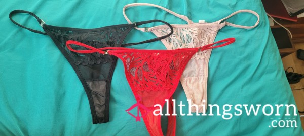 Worn Thongs From Today’s Photoshoot / Panty