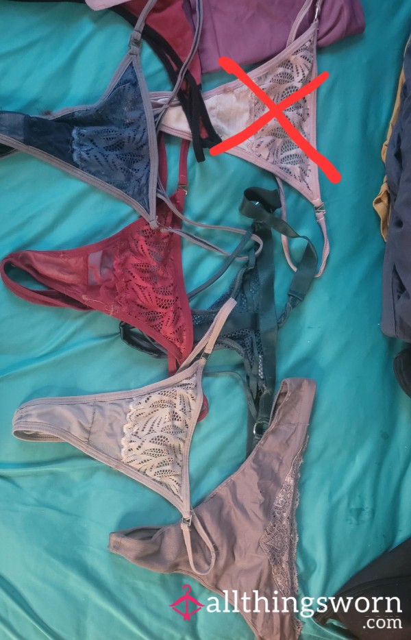 Worn Thongs From Today’s Photoshoot / Panty