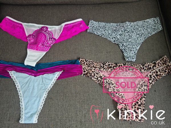 Worn Thongs — Mixed Set, You Pick The Pair