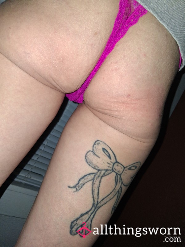 Worn Thongs Pu**y Stay Wet