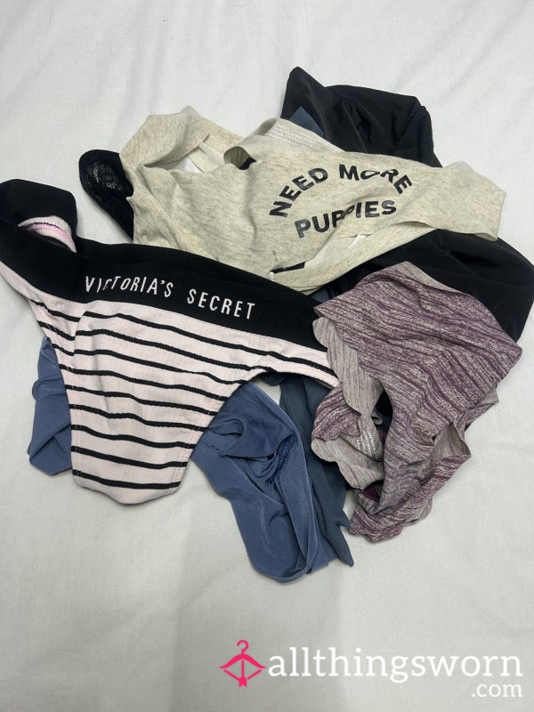 Worn Thongs/Panties Lucky Dip 🍀💋