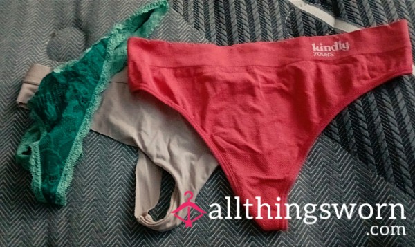Tight Thong- 48 Hours Worn, Includes 2 Pics And 1 Video Clip