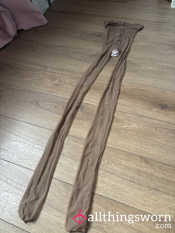 Worn Tights For Work - 12+ Hours