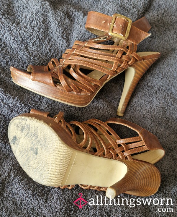 Worn To Tease – Strappy Heels With Naughty Secrets 👠