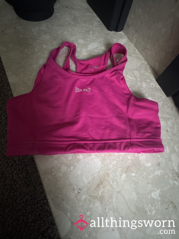 Worn To The Gym, Sweaty Sports Bra