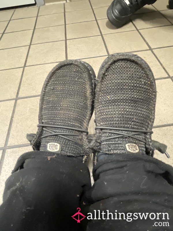 Worn To Work Hey Dudes