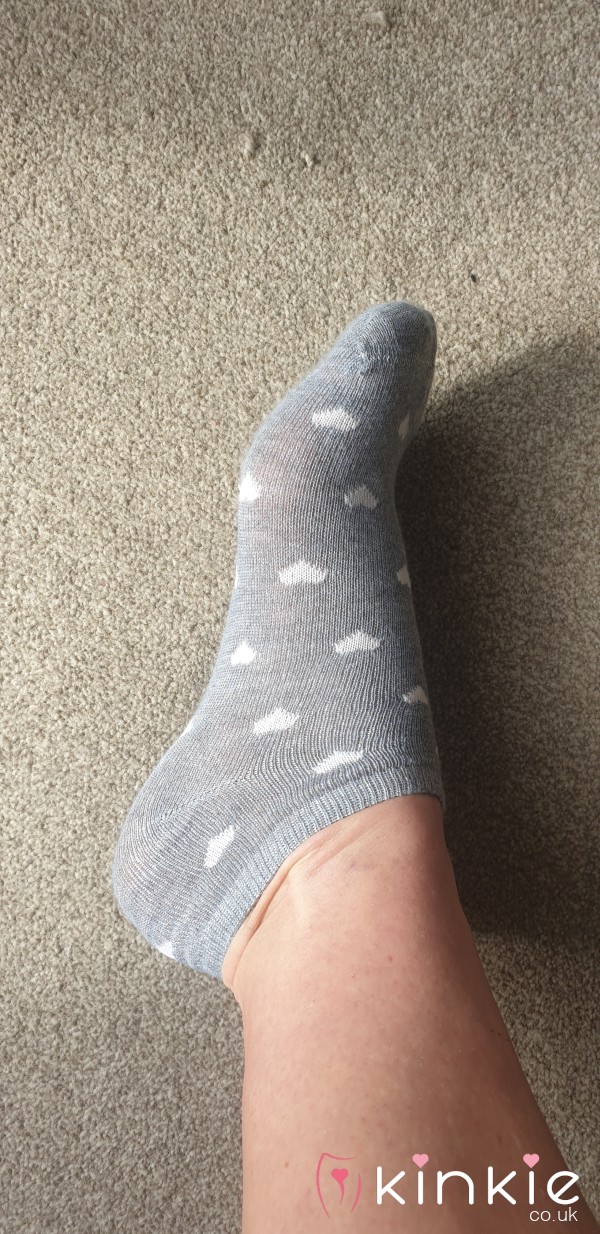 Worn Trainer Socks