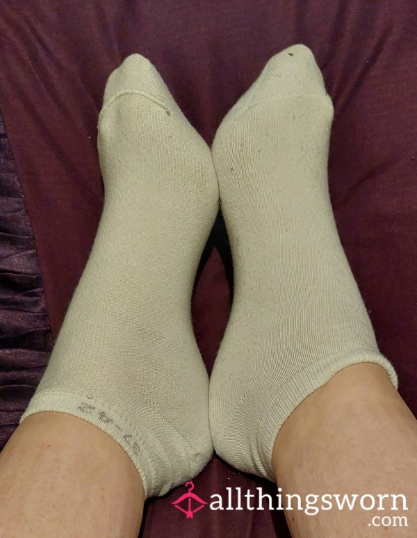 Worn Trainer Socks