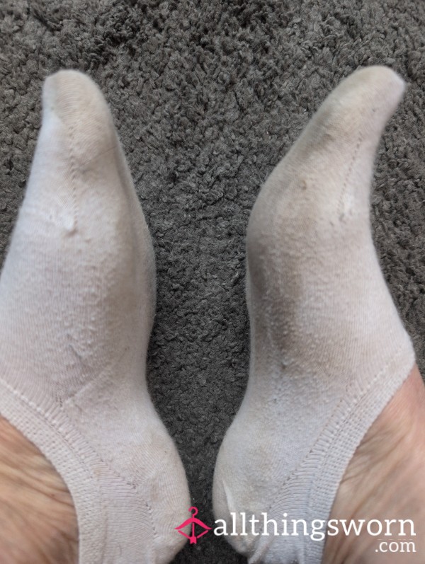 Worn Trainer Socks