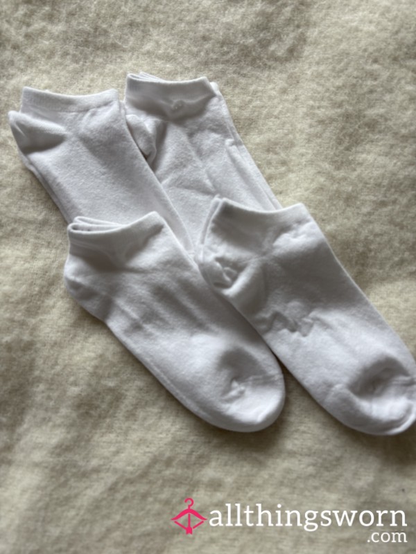 Worn Trainer Socks