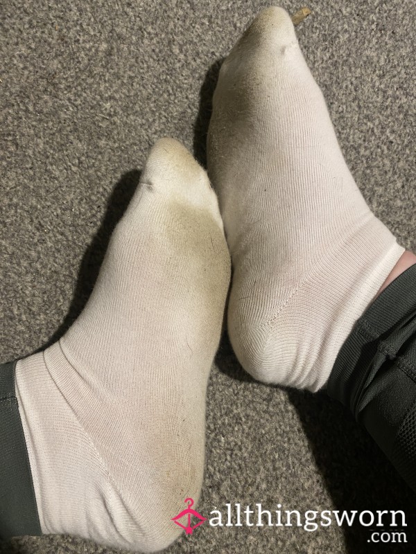 Worn Trainer Socks | 48 Hour Wear Including InPost UK Delivery 📮