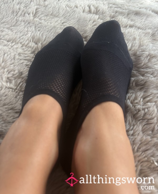 Worn Trainer Socks