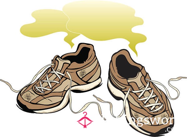 Worn Trainers - Size Uk5