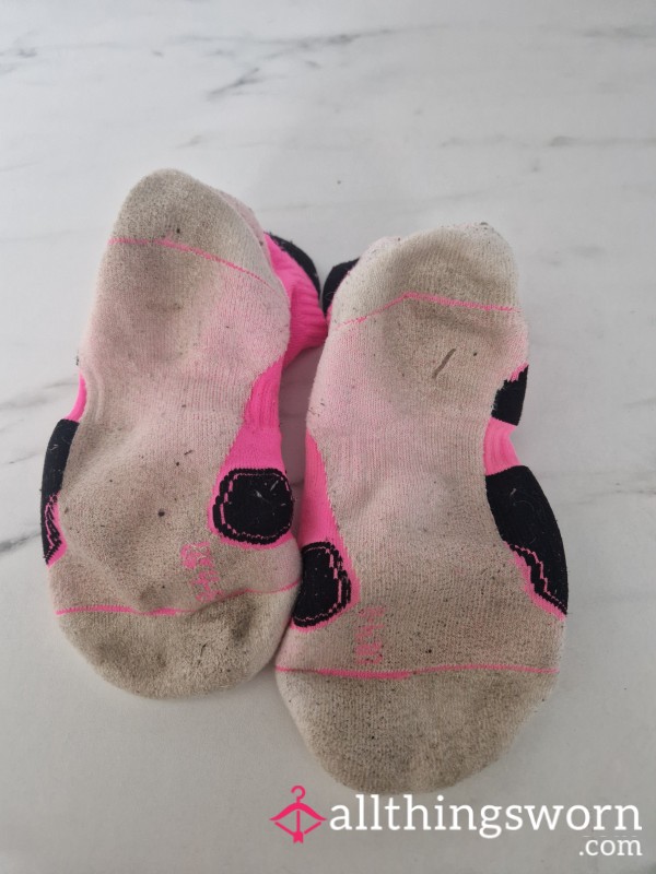 Worn Karrimor Trainers Socks