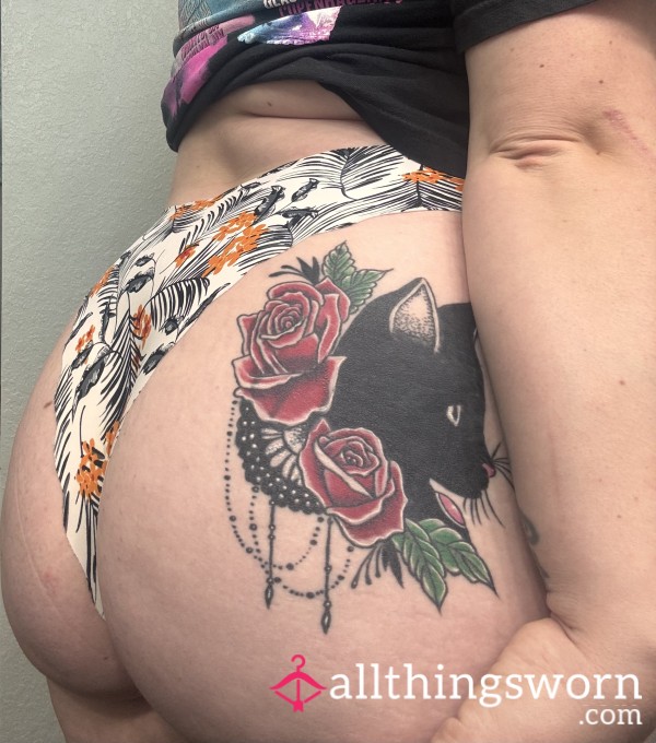 Worn Tropical Thong