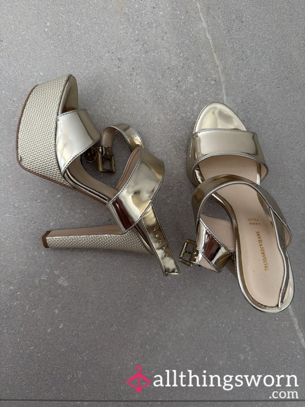 Worn Trussardi High Heels
