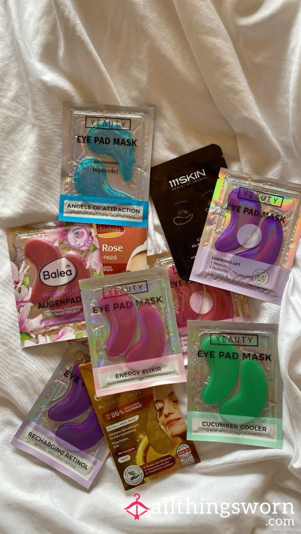 Worn Under-Eye Masks 💕 Self-Care Set After My Use (Pick Your Color)