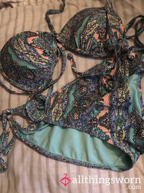 Worn Unwashed Bikini, 3 Days Of Use