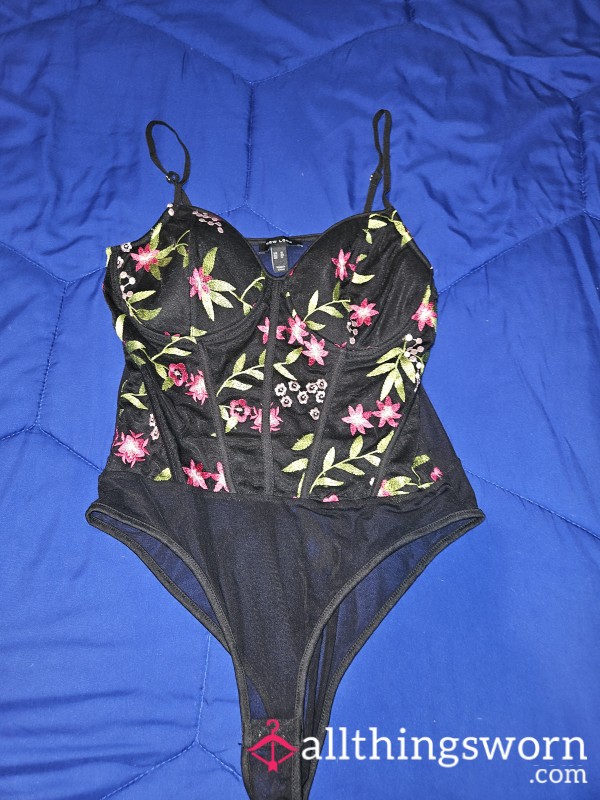 Worn, Unwashed, G String Body Suit