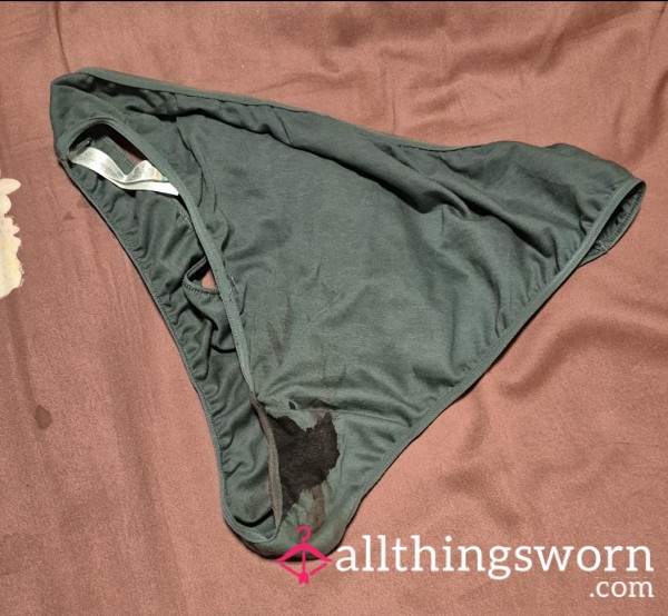 Worn Unwashed Stained Monthly Panties